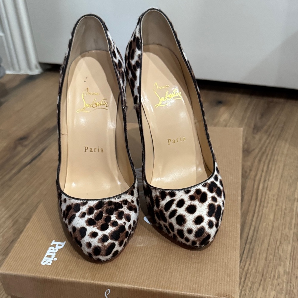 Christian Louboutin Animal Print Heels